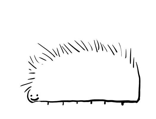 a fluffy bug